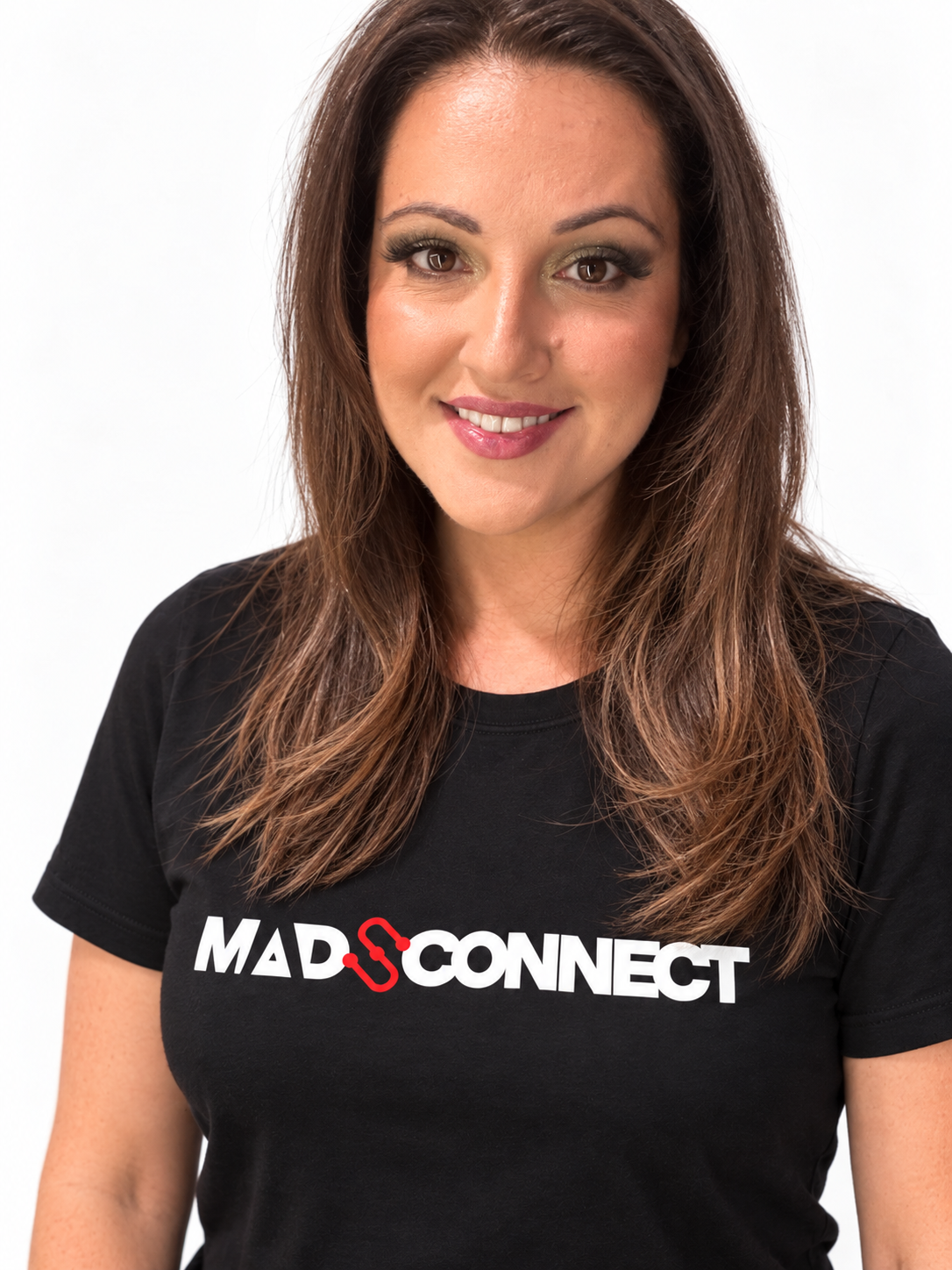 Sharona Hoffman in a MadConnect shirt